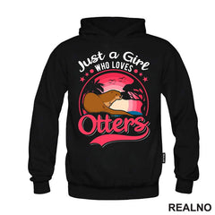Just A Girl Who Loves Otters - Životinje - Majica