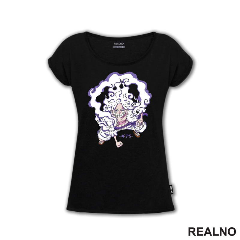 Luffy Fear Fifth - Purple - One Piece - Majica