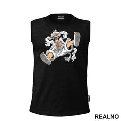 Luffy - Gear Fifth - Smiling - One Piece - Majica