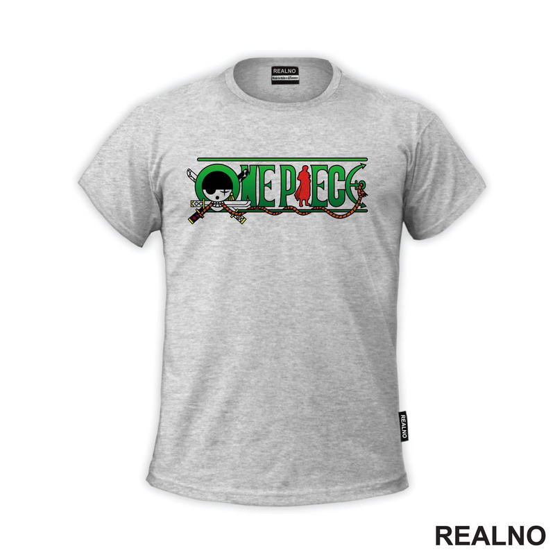 Logo - Zoro - One Piece - Majica