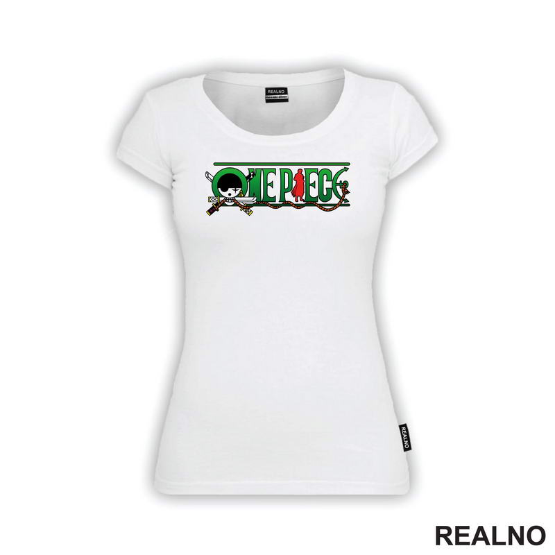 Logo - Zoro - One Piece - Majica