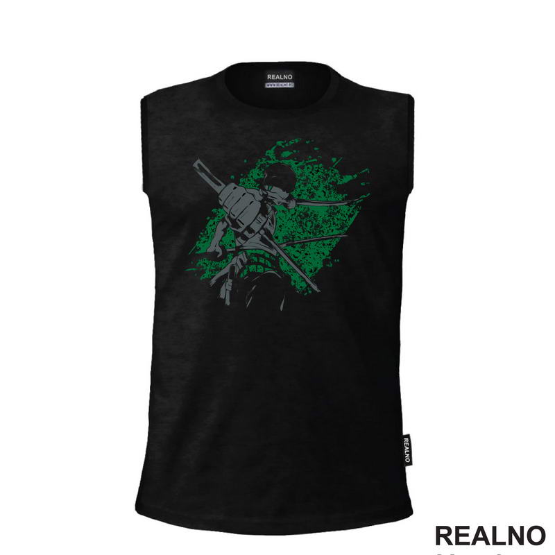 Zoro - Green Stains - One Piece - Majica