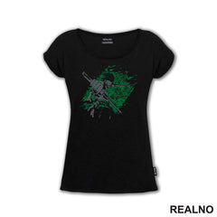 Zoro - Green Stains - One Piece - Majica