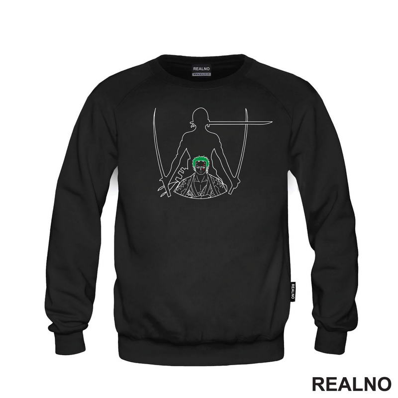 Zoro - Outlines - One Piece - Majica