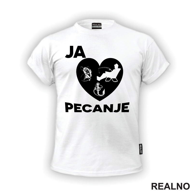 Ja Volim - Pecanje - Fishing - Majica