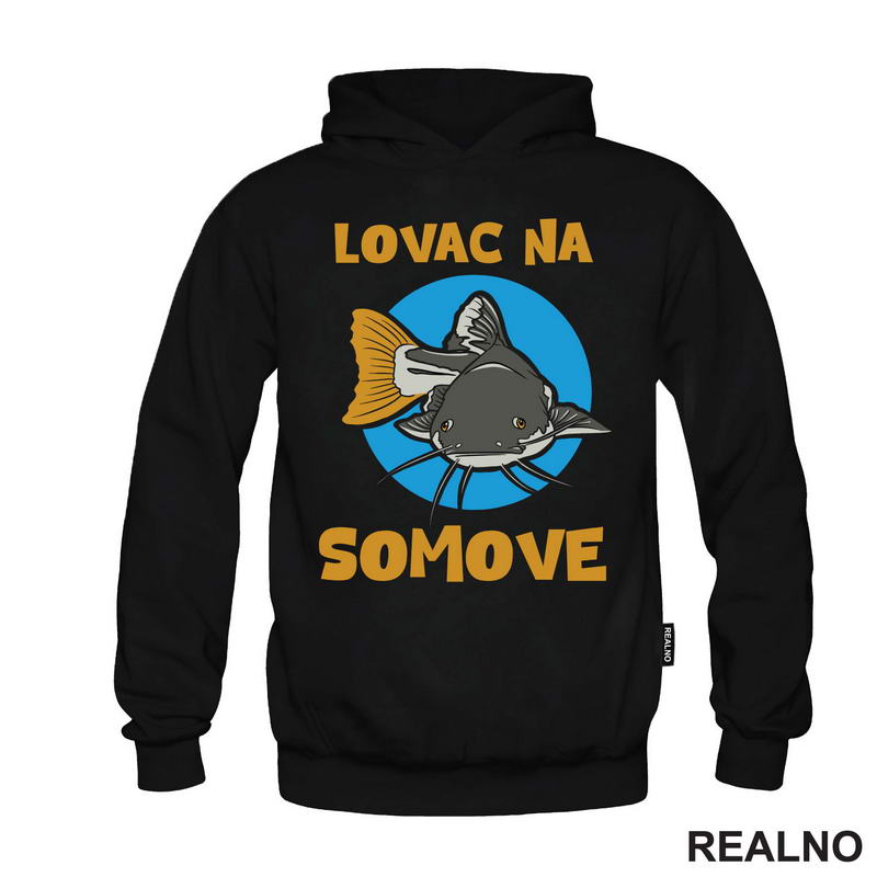 Lovac Na Somove - Pecanje - Fishing - Majica