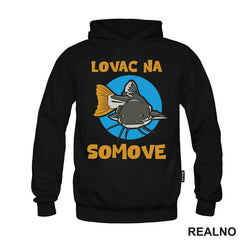 Lovac Na Somove - Pecanje - Fishing - Majica
