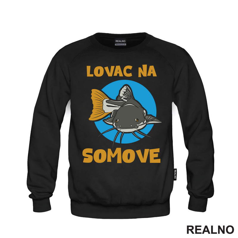 Lovac Na Somove - Pecanje - Fishing - Majica