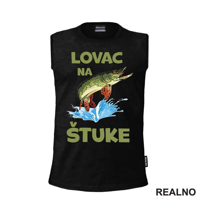 Lovac Na Štuke - Pecanje - Fishing - Majica