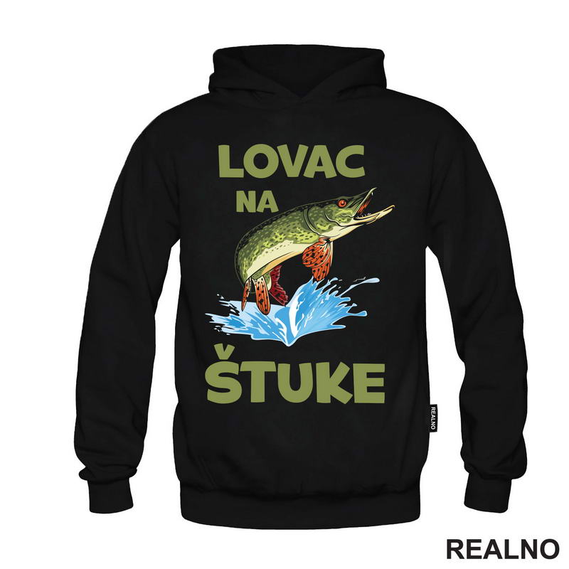 Lovac Na Štuke - Pecanje - Fishing - Majica