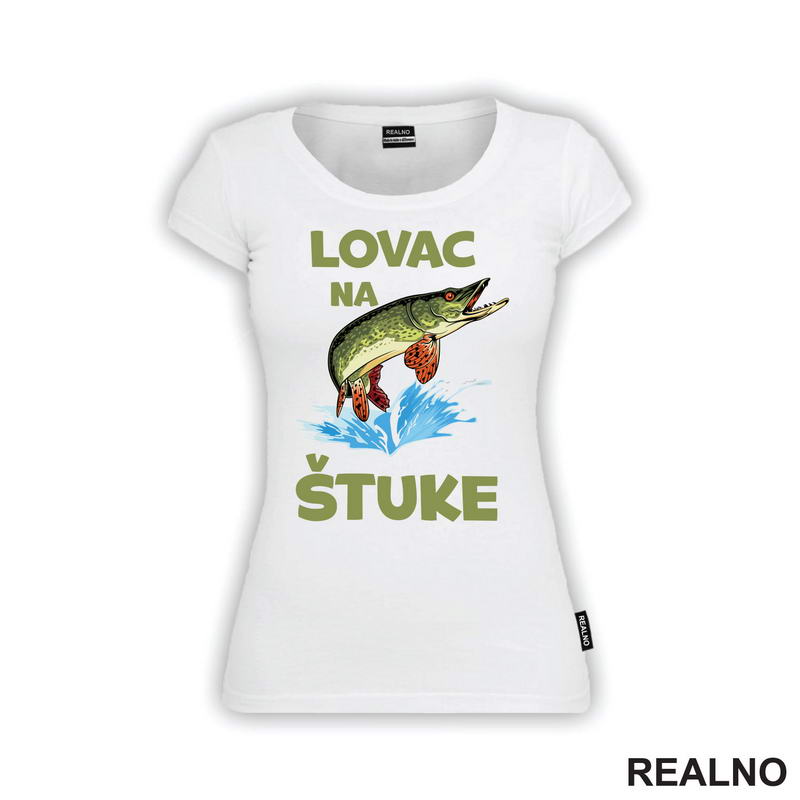 Lovac Na Štuke - Pecanje - Fishing - Majica