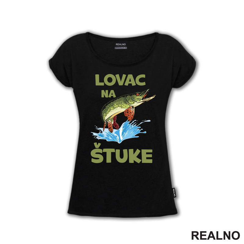 Lovac Na Štuke - Pecanje - Fishing - Majica