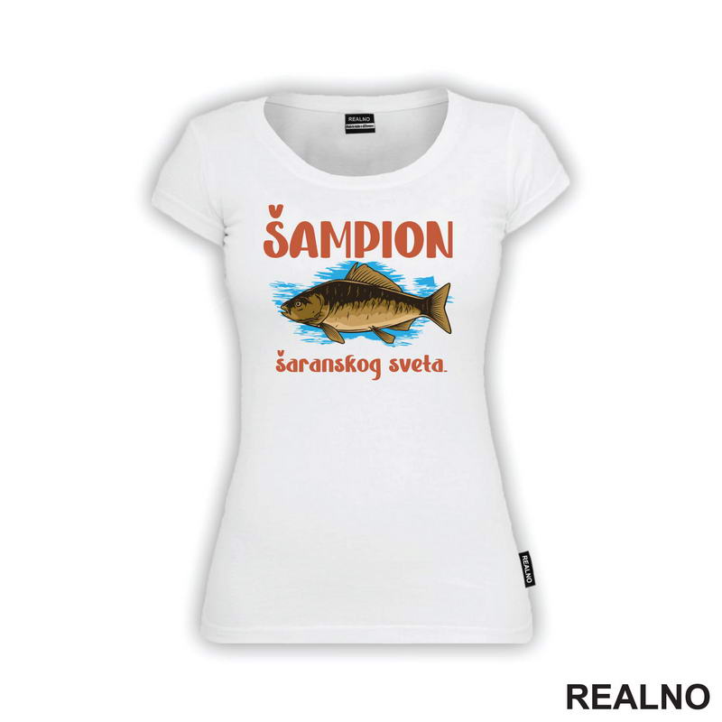 Šampion Šaranskog Sveta - Pecanje - Fishing - Majica