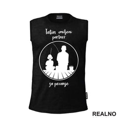 Tatin Omiljeni Partner Za - Pecanje - Fishing - Majica