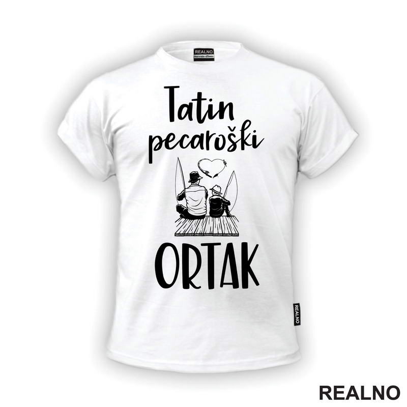 Tatin Pecaroški Ortak - Pecanje - Fishing - Majica