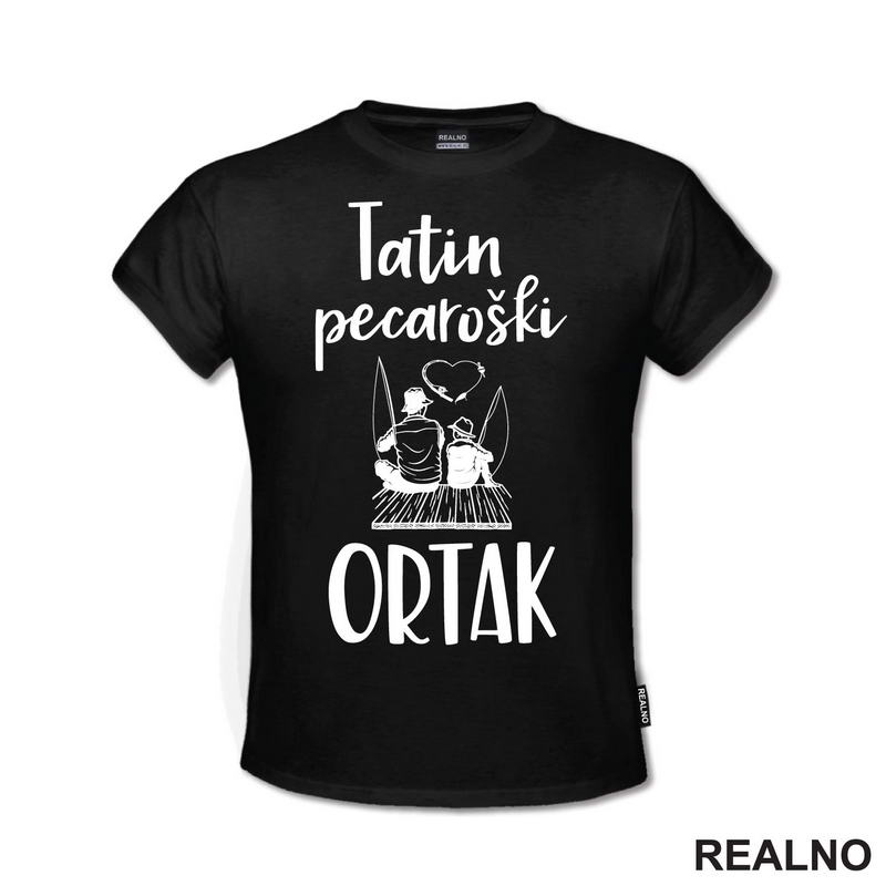 Tatin Pecaroški Ortak - Pecanje - Fishing - Majica