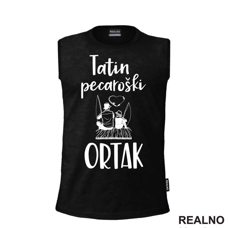 Tatin Pecaroški Ortak - Pecanje - Fishing - Majica