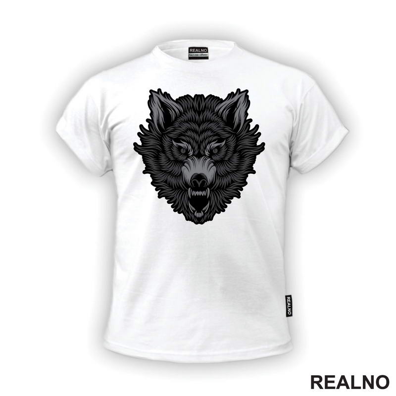 Tamni Opasni Vuk - Wolf - Životinje - Majica
