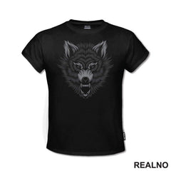 Tamni Opasni Vuk - Wolf - Životinje - Majica