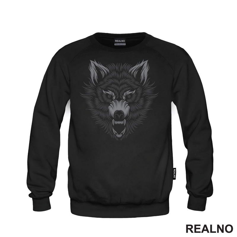 Tamni Opasni Vuk - Wolf - Životinje - Majica