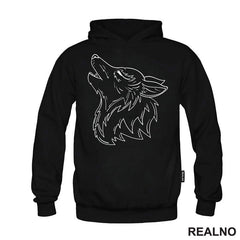 Obris Glave Vuka - Wolf - Životinje - Majica