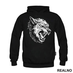 Linije Vuka Koji Zavija - Wolf - Životinje - Majica