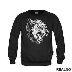 Linije Vuka Koji Zavija - Wolf - Životinje - Majica