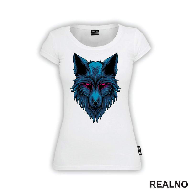 Plavi Vuk I Oči Koje Svetle - Wolf - Životinje - Majica