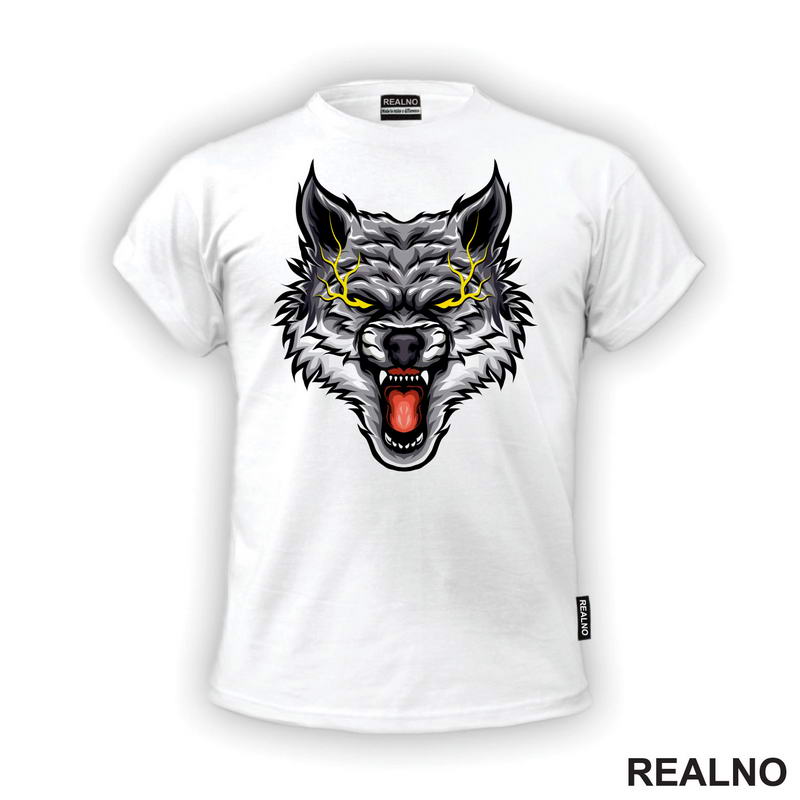 Snežni Vuk - Wolf - Životinje - Majica