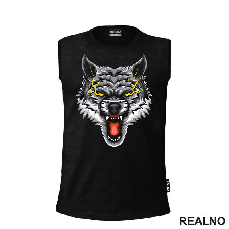 Snežni Vuk - Wolf - Životinje - Majica