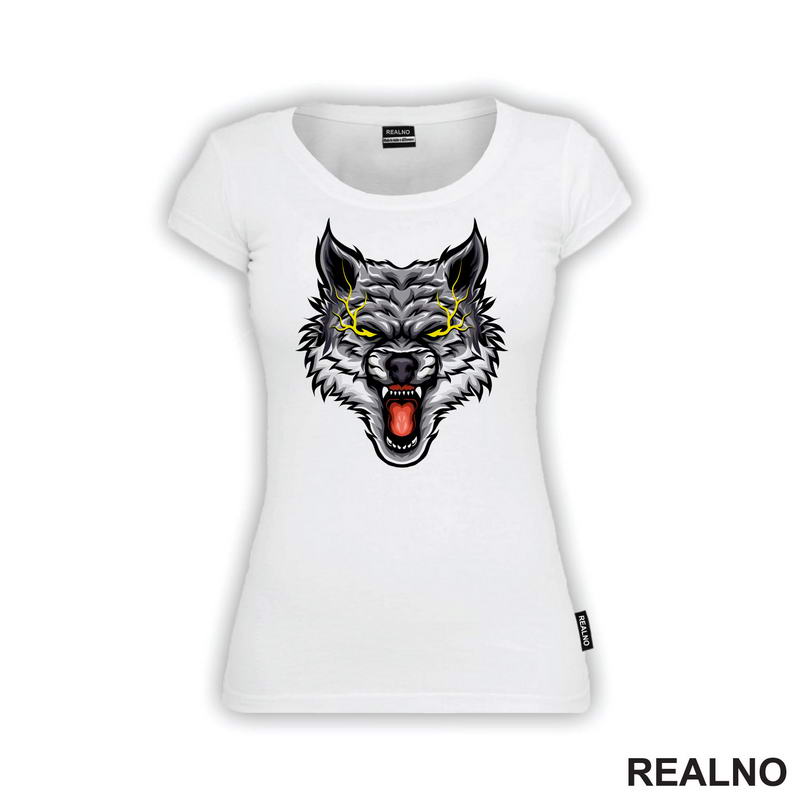 Snežni Vuk - Wolf - Životinje - Majica