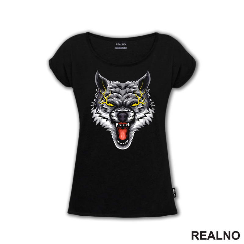Snežni Vuk - Wolf - Životinje - Majica