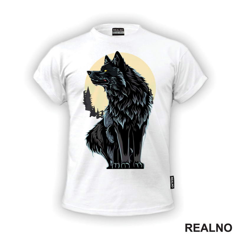 Vuk Stoji - Wolf - Životinje - Majica