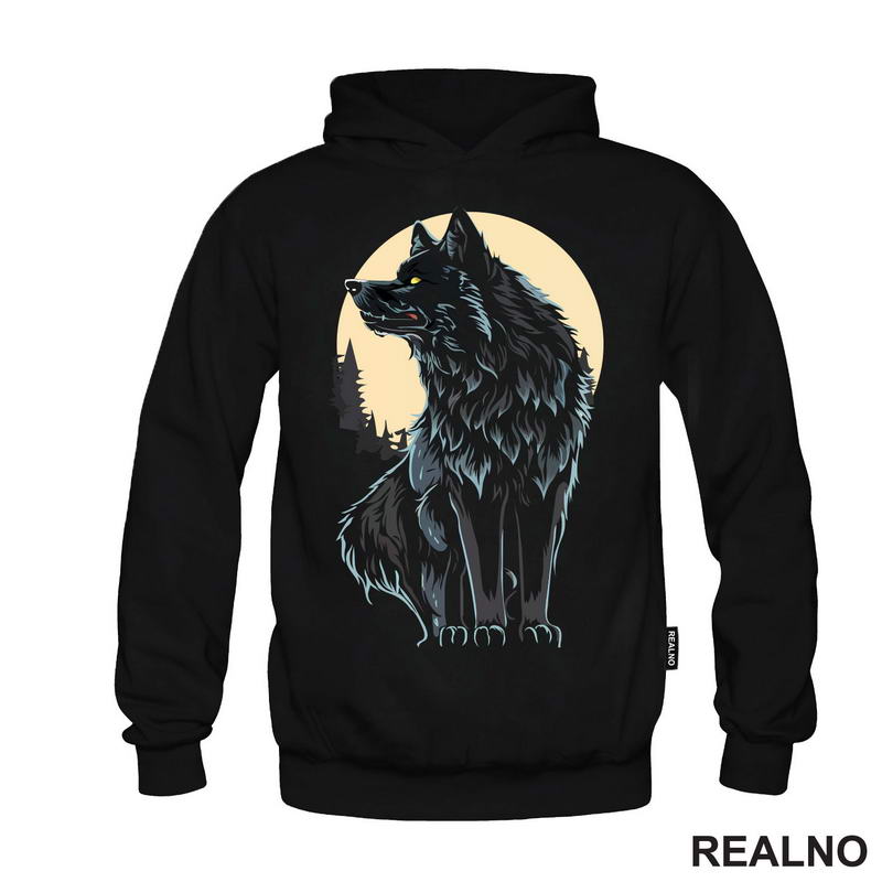 Vuk Stoji - Wolf - Životinje - Majica
