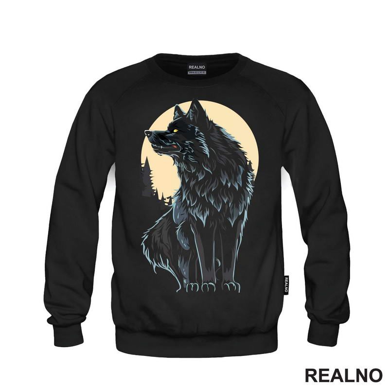 Vuk Stoji - Wolf - Životinje - Majica