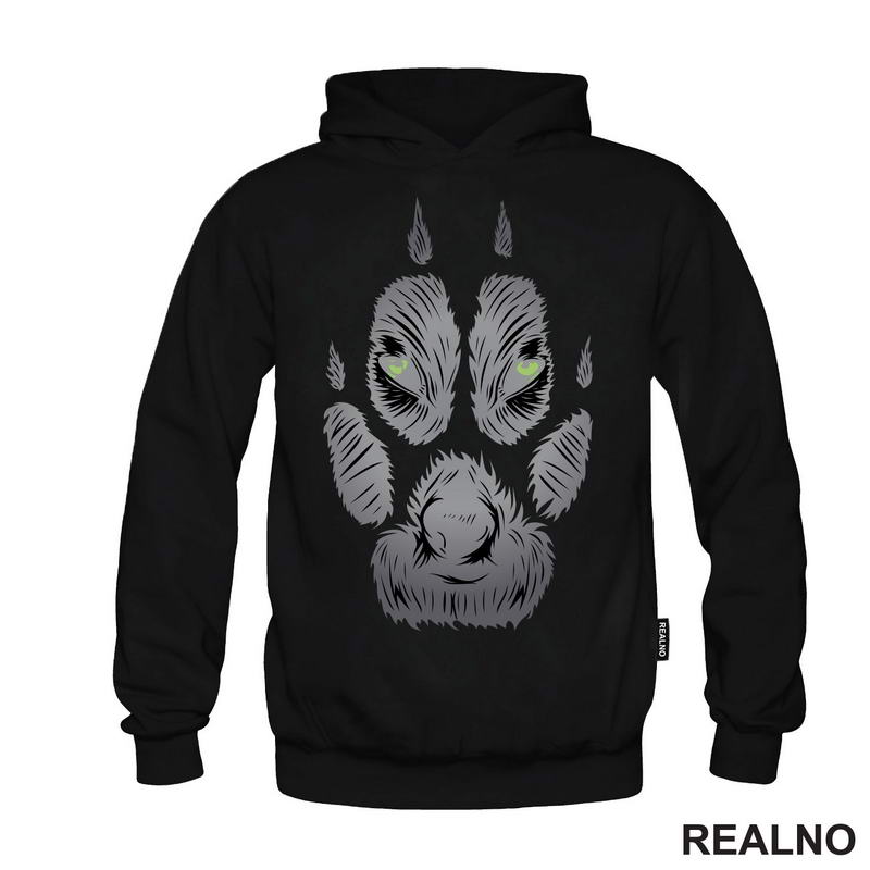 Oči U Šapi - Vuk - Wolf - Životinje - Majica