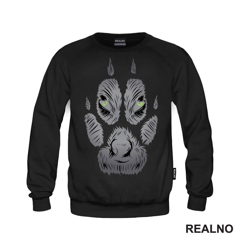 Oči U Šapi - Vuk - Wolf - Životinje - Majica