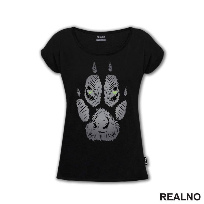 Oči U Šapi - Vuk - Wolf - Životinje - Majica