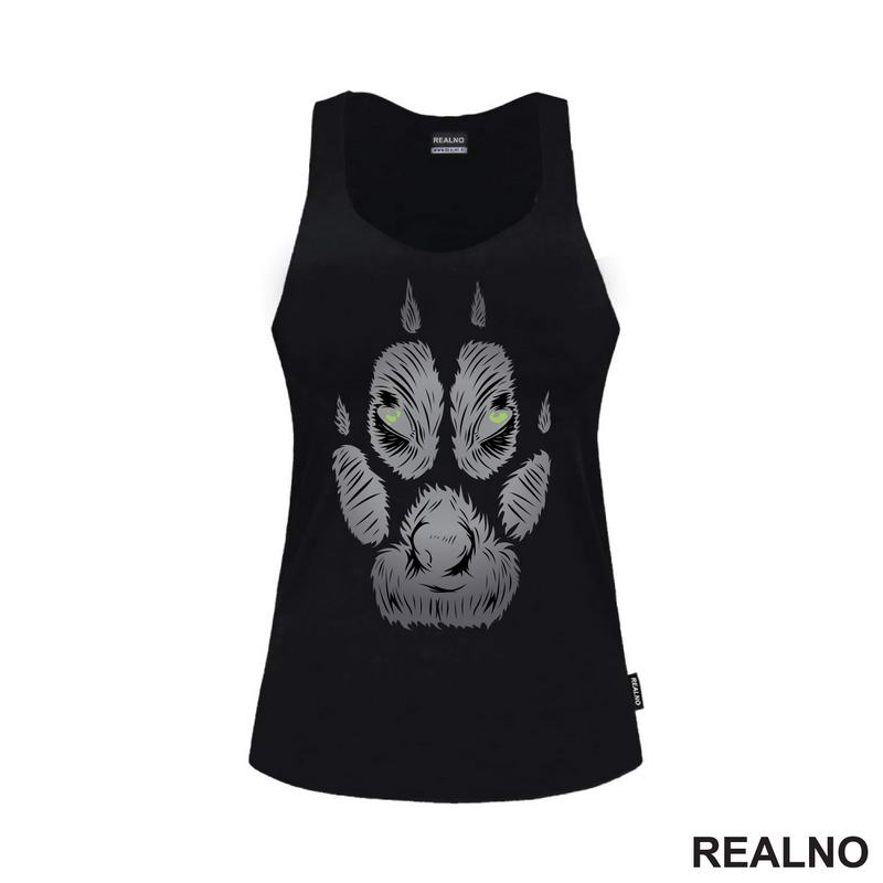Oči U Šapi - Vuk - Wolf - Životinje - Majica