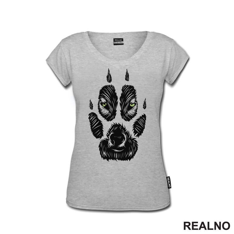 Oči U Šapi - Vuk - Wolf - Životinje - Majica