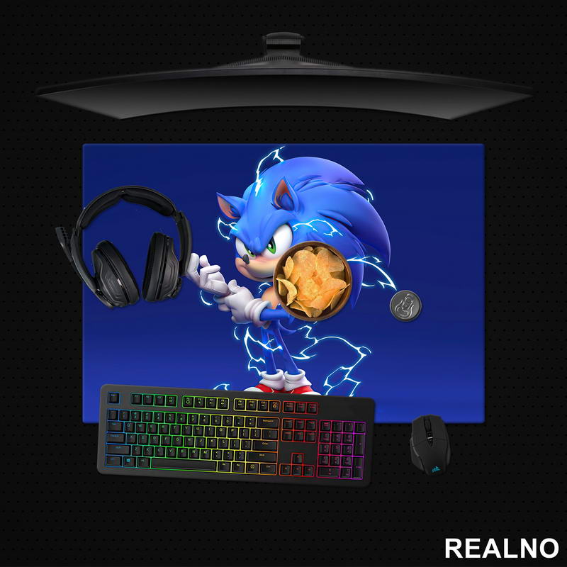 Lighting Bolts - Sonic - Podmetač za sto