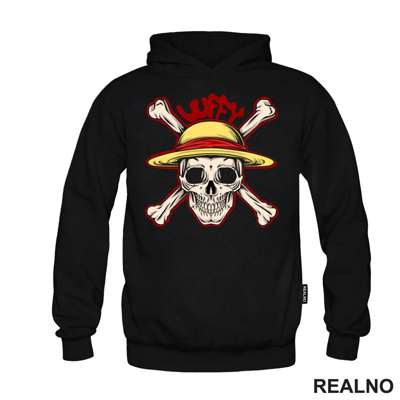 Luffy Skull - One Piece - Majica