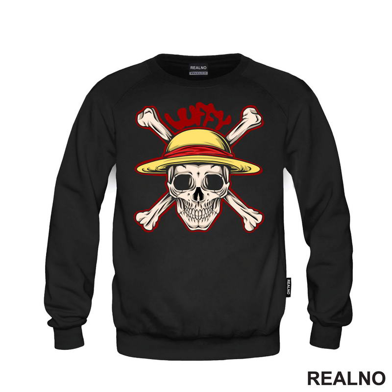 Luffy Skull - One Piece - Majica