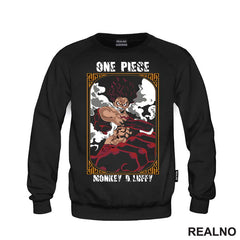 Luffy - Fist - Orange - One Piece - Majica
