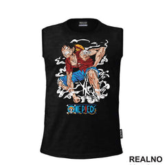 Angry Luffy - One Piece - Majica
