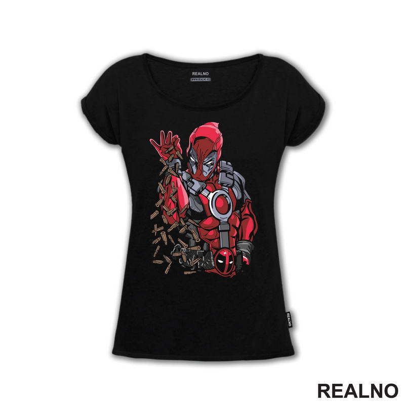 So What’s It Going To Be, Sullen Silence Or Mean Comment - Deadpool - Majica