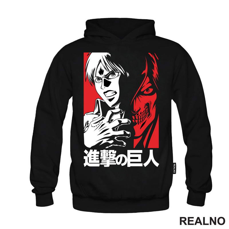 Two Faces - Attack On Titan - AOT - Majica