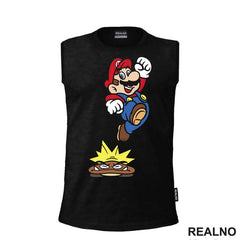Skače - Super Mario - Majica