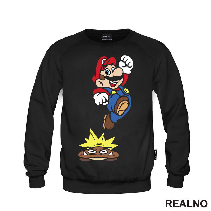 Skače - Super Mario - Majica