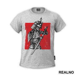 Skull Samurai Red Square